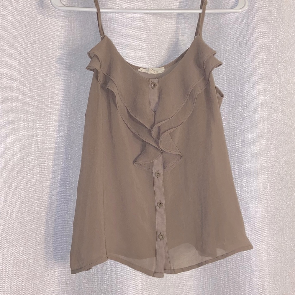 Sheer Tan Tank